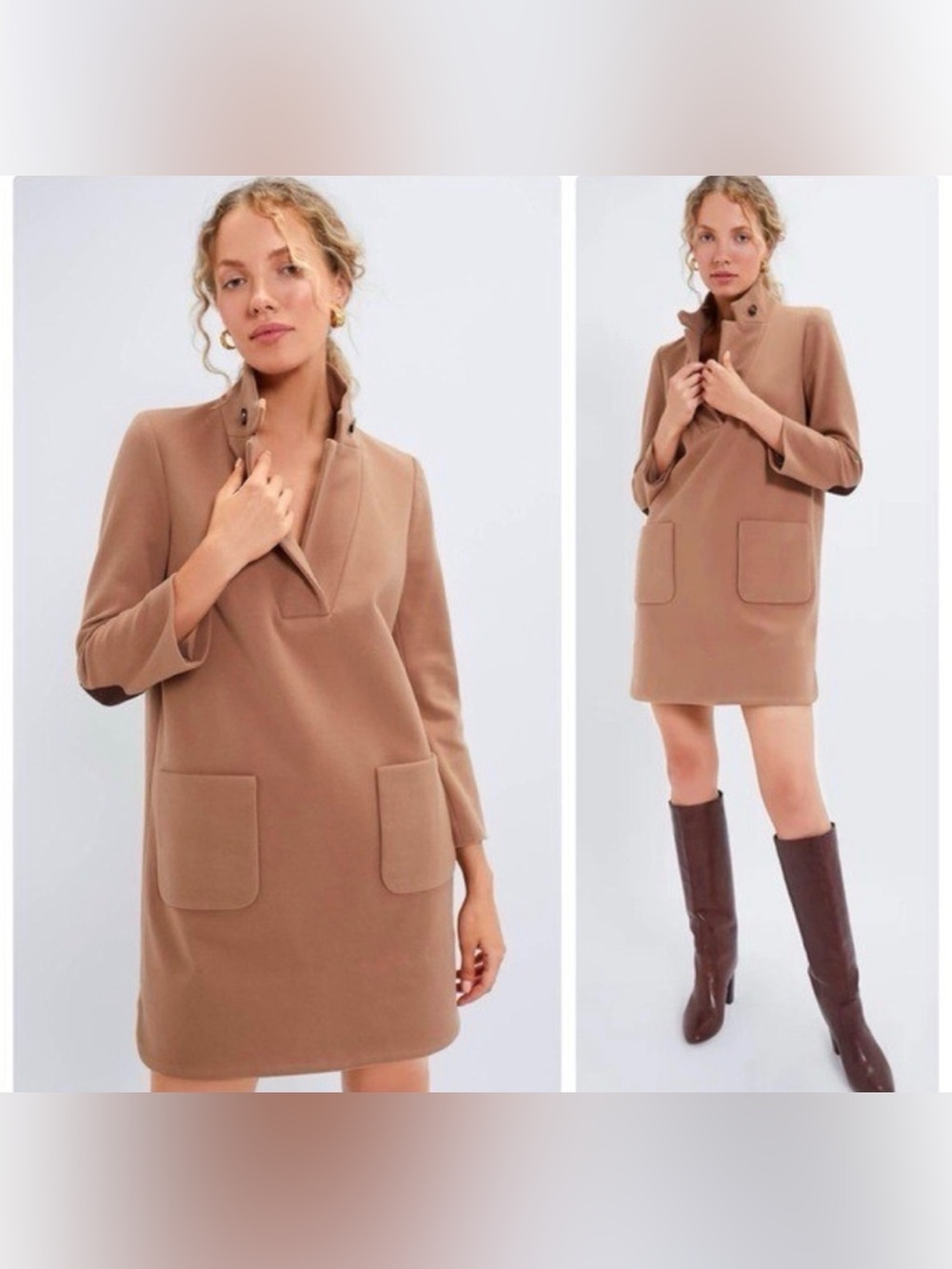 NWT Tuckernuck Camel Emerson Coat Dress Size XXL